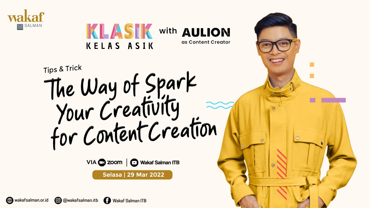 🔴 “Klasik :  The Way Of Spark Your Creativity For Content Creation