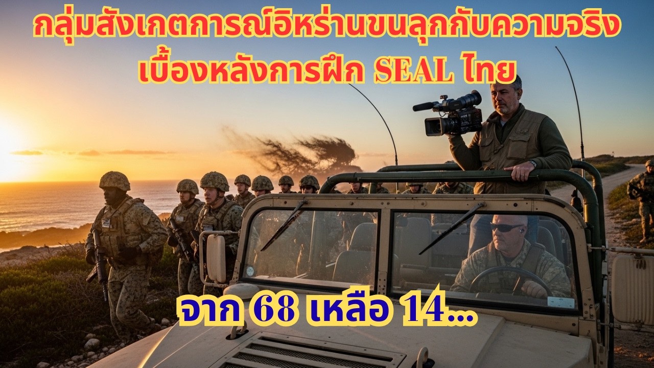 เมื่อผู้สังเกตการณ์อิหร่านยอมรับ: การฝึก SEAL ไทยโหดกว่าที่ข่าวพูด 🔥🇹🇭💥