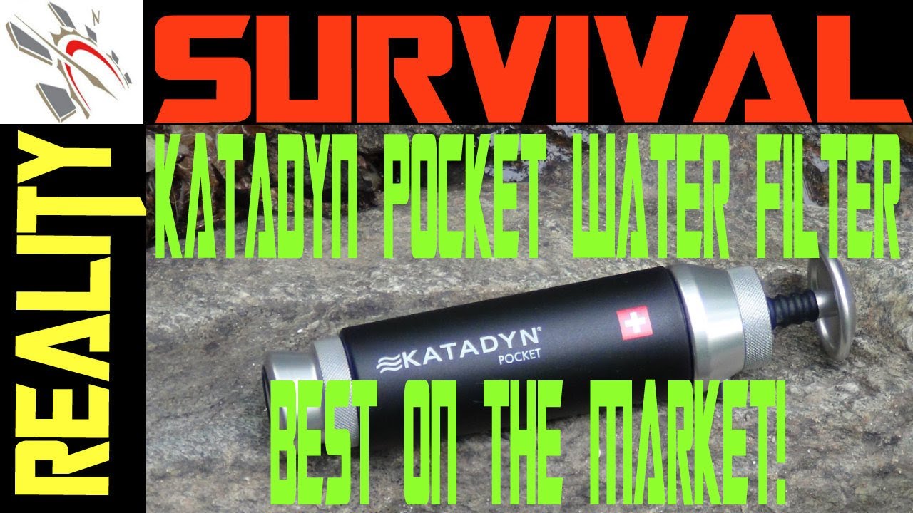 The Best Water Filter. Period! Katadyn Pocket Ceramic Water Filter