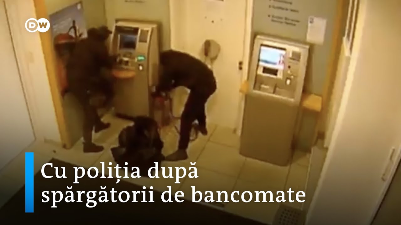 Cu Poliţia la vânătoare de spărgători de bancomate