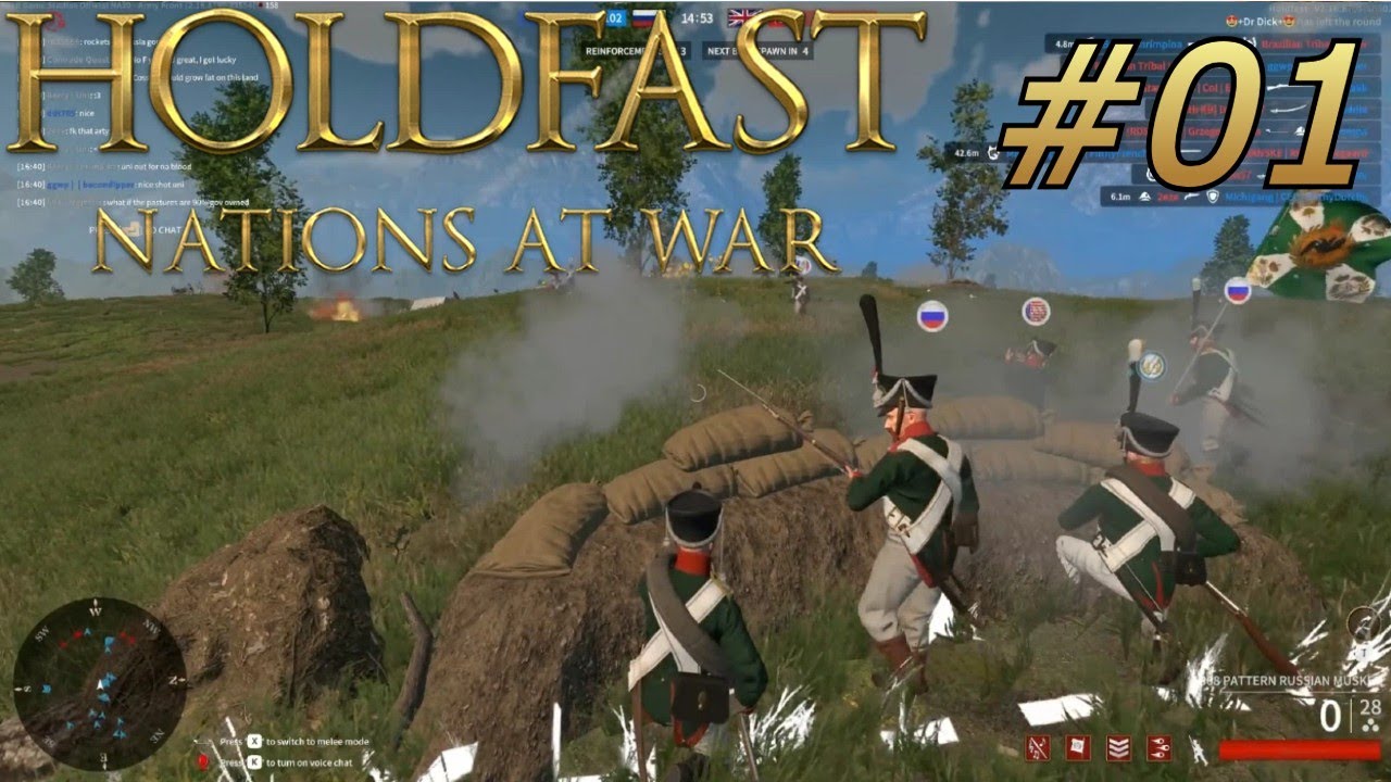 Holdfast: Nations At War - Multiplayer Gameplay #01