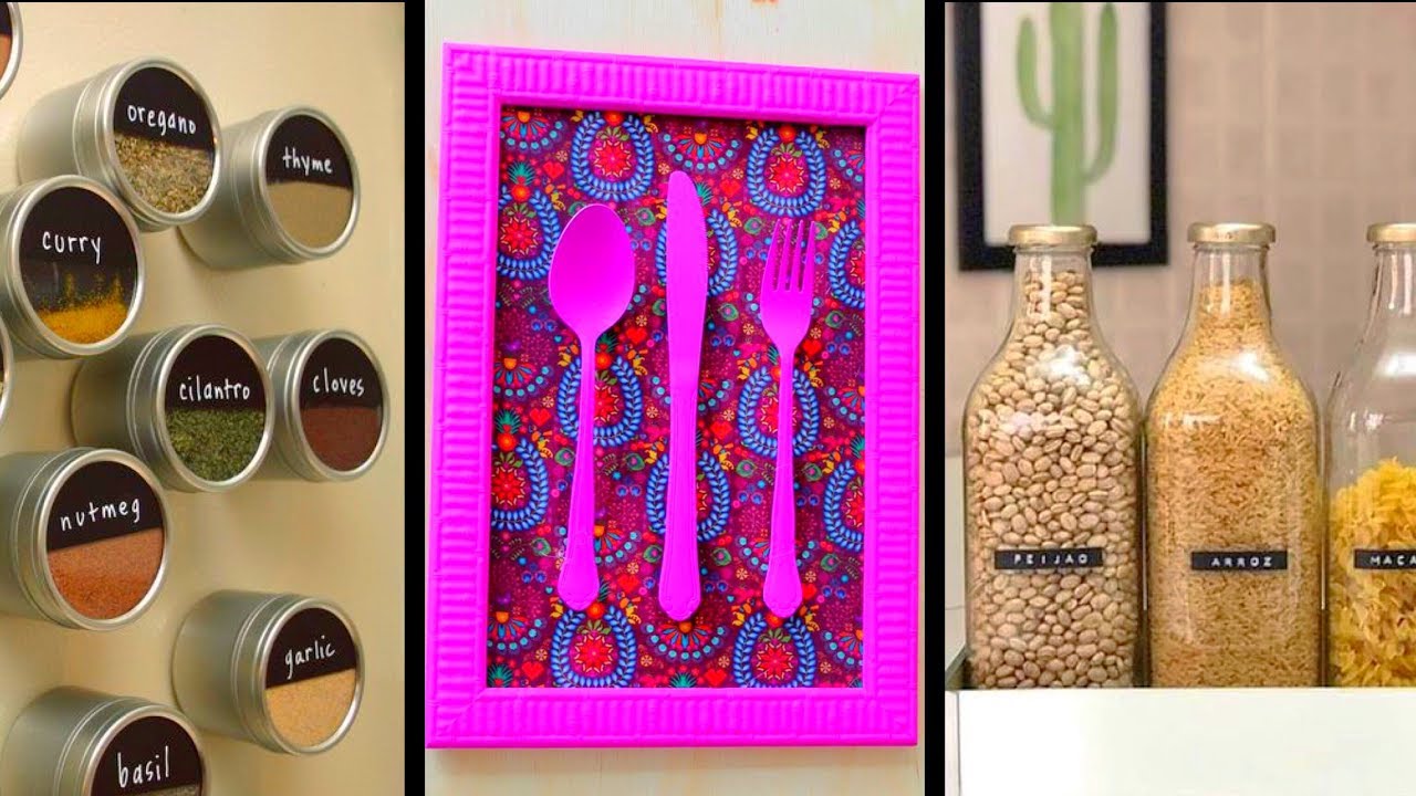 18 IDEIAS Para DECORAR SUA COZINHA #6 - Eduardo Wizard