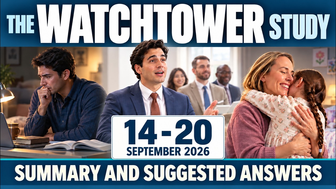 Watchtower Study September 14-20, 2026 | Find Comfort in the Book of Isaiah