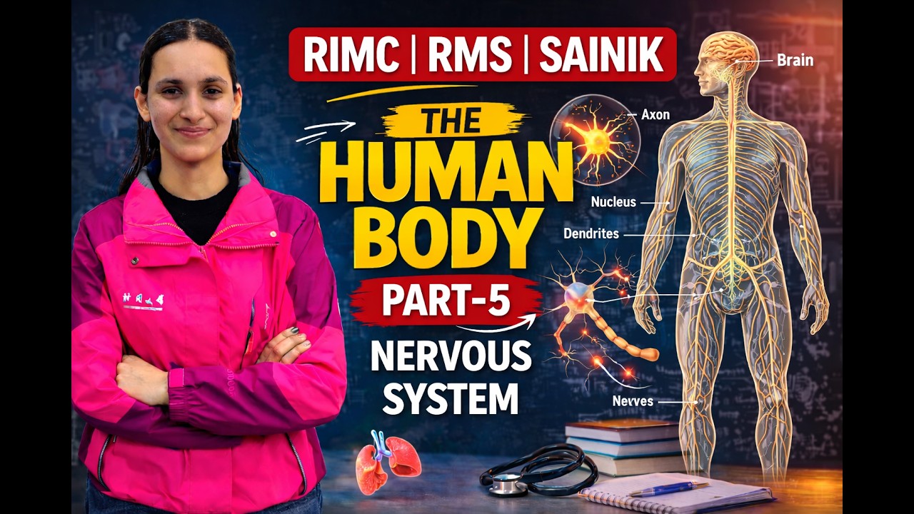 The Human Body part - 5 | RIMC • Sainik • RMS 9th