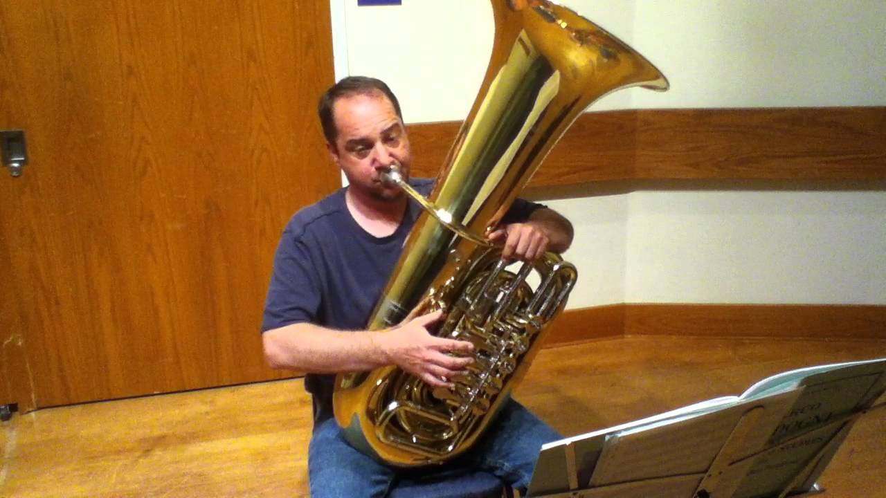 Bordogni #10 Tuba Etude played on the JinBao 5v CC tuba