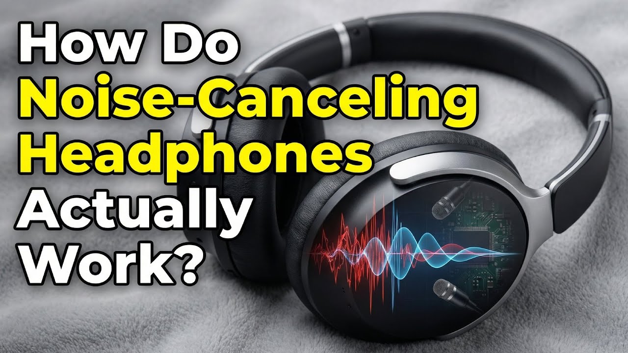 How Do Noise-Canceling Headphones Actually Work? | Fighting Sound with Sound
