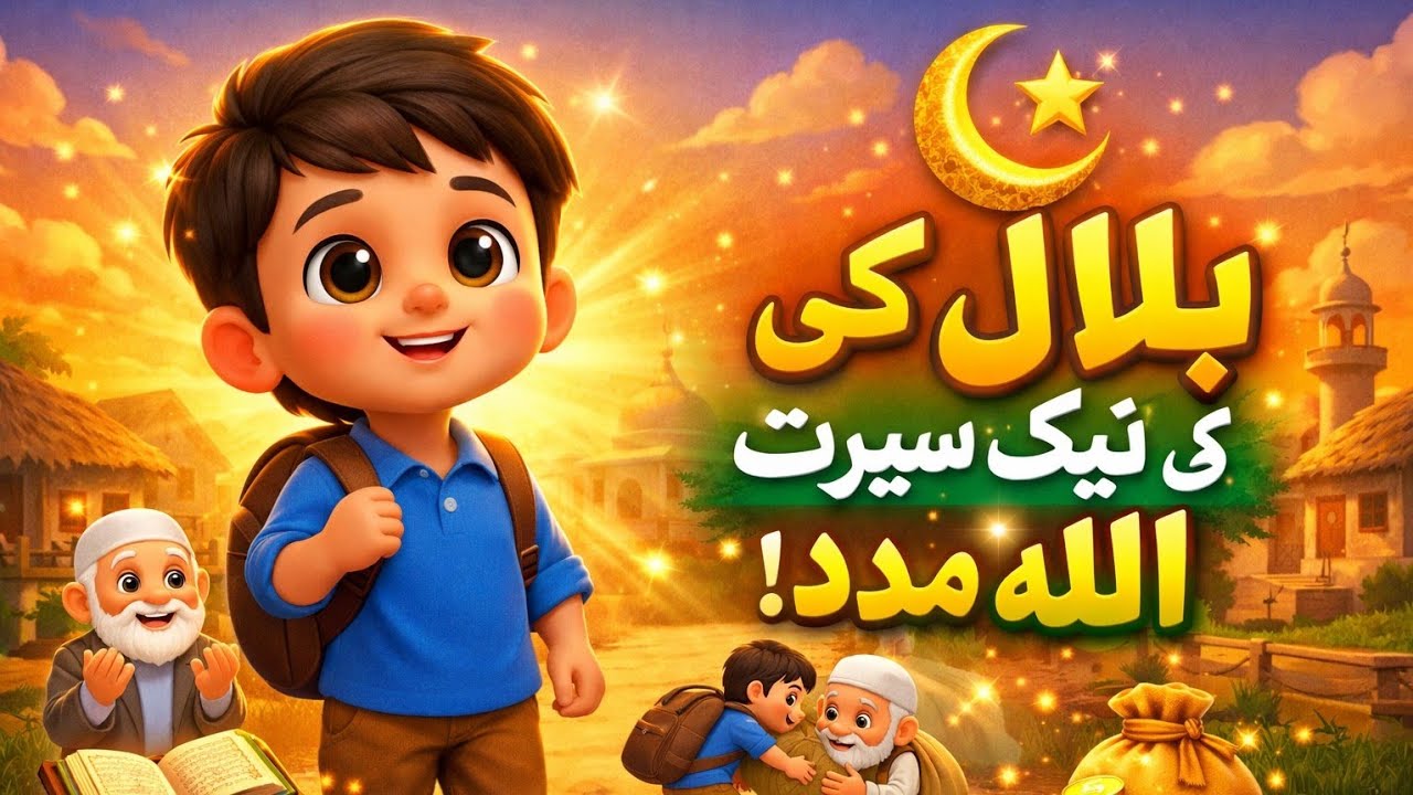 “Bilal Ki Nek Aur Allah Ka Karishma | Islamic Story for Kids | Cartoon world kids