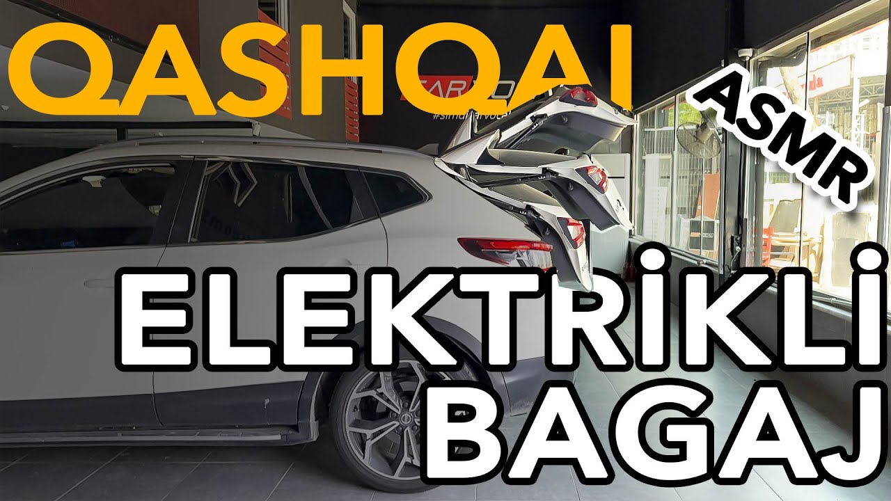 NISSAN QASHQAI ELEKTRİKLİ BAGAJ UYGULAMASI | ASMR
