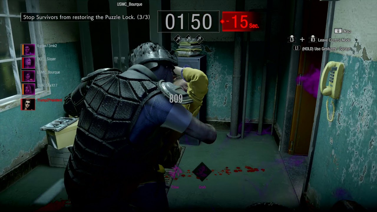 Resident Evil Resistance: Attack Damage Daniel Build