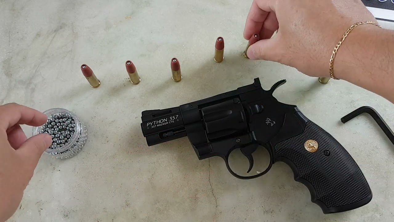 Airgun - Revólver Colt Python 357 Magnum 2,5