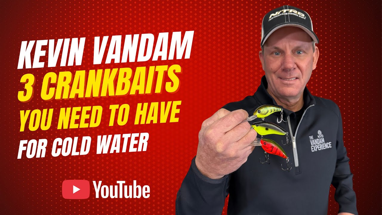 3 Crankbaits You NEED for Cold Water - Kevin VanDam