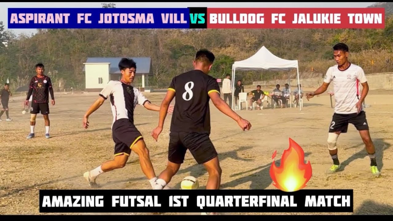 Aspirant fc Jotosma 🆚 Bulldog fc Jalukie || 1st Quarterfinal match at NIT Chumoukedima Nagaland 🏟️