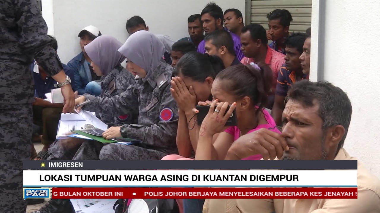 Lokasi Tumpuan Warga Asing Di Kuantan Digempur