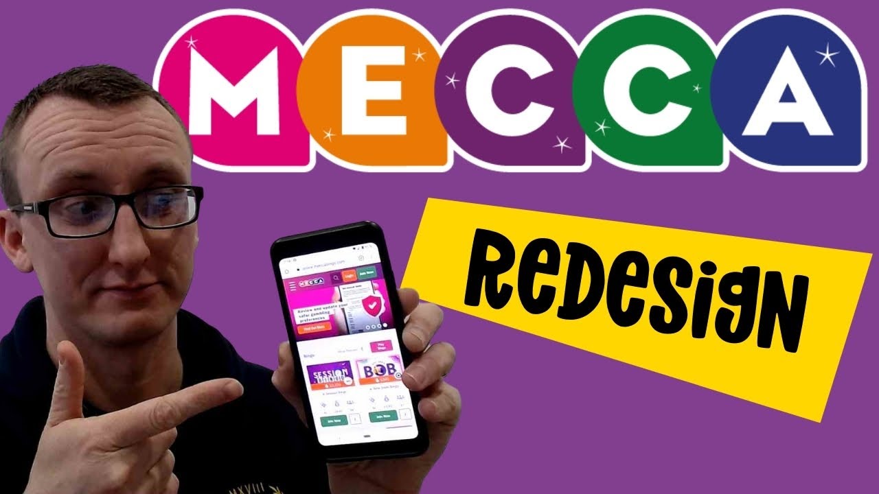 Mecca Bingo Site Redesign Reaction