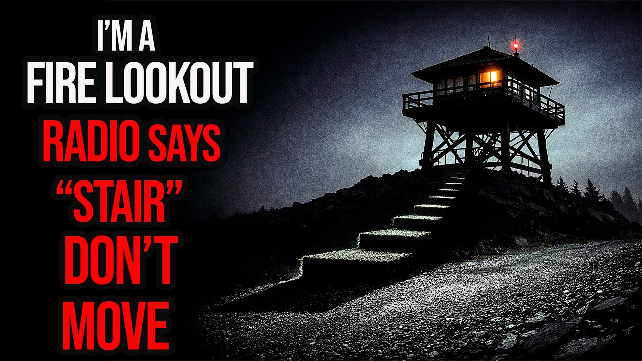 I'm a Fire Lookout. Radio Says 'Stair', Don't Move.| Creepypasta
