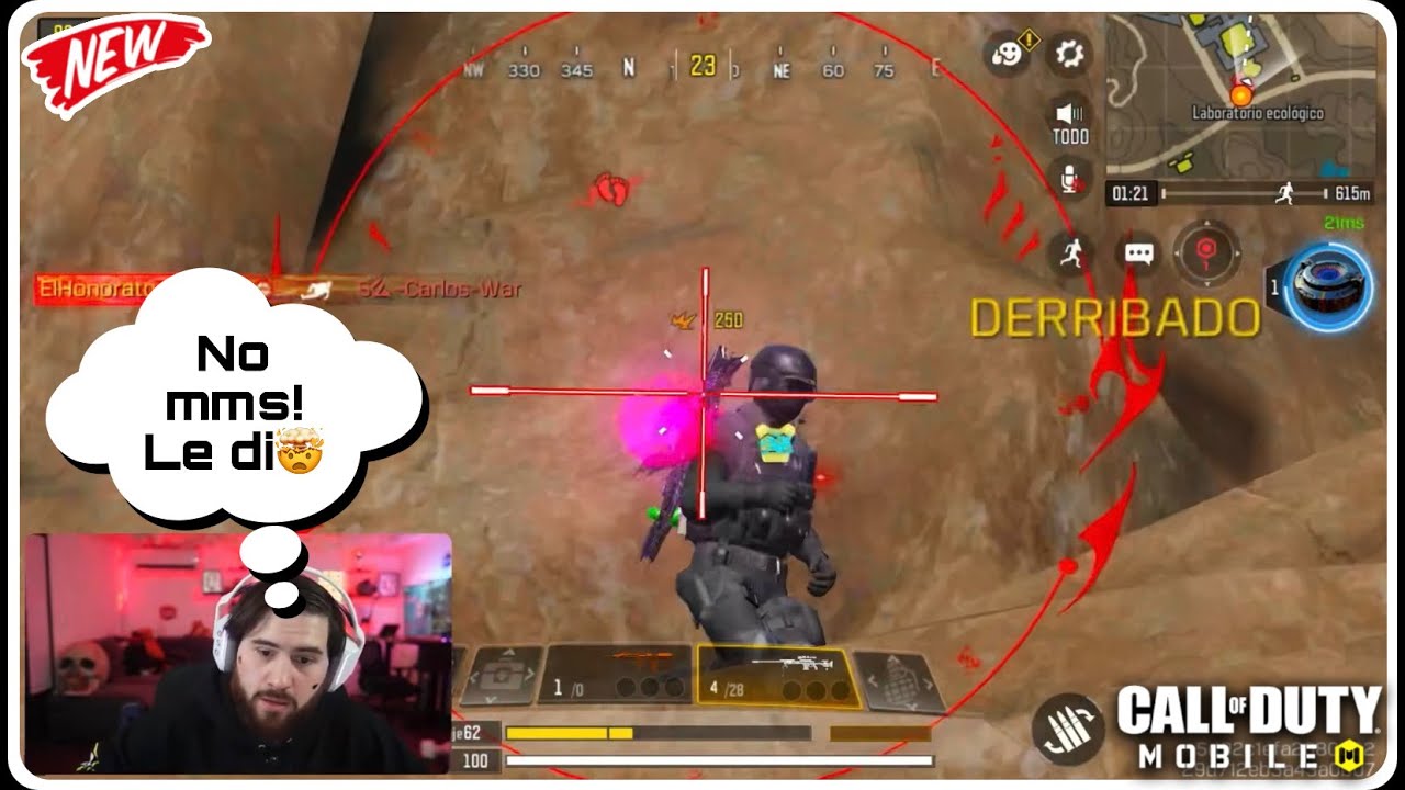 EL OSO SE COMI&Oacute; a HISOKA CON LA DLQ😶&zwj;🌫️|CALL OF DUTY MOBILE|