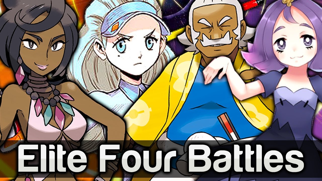 All Elite Four Battles - Pokémon Sun and Moon