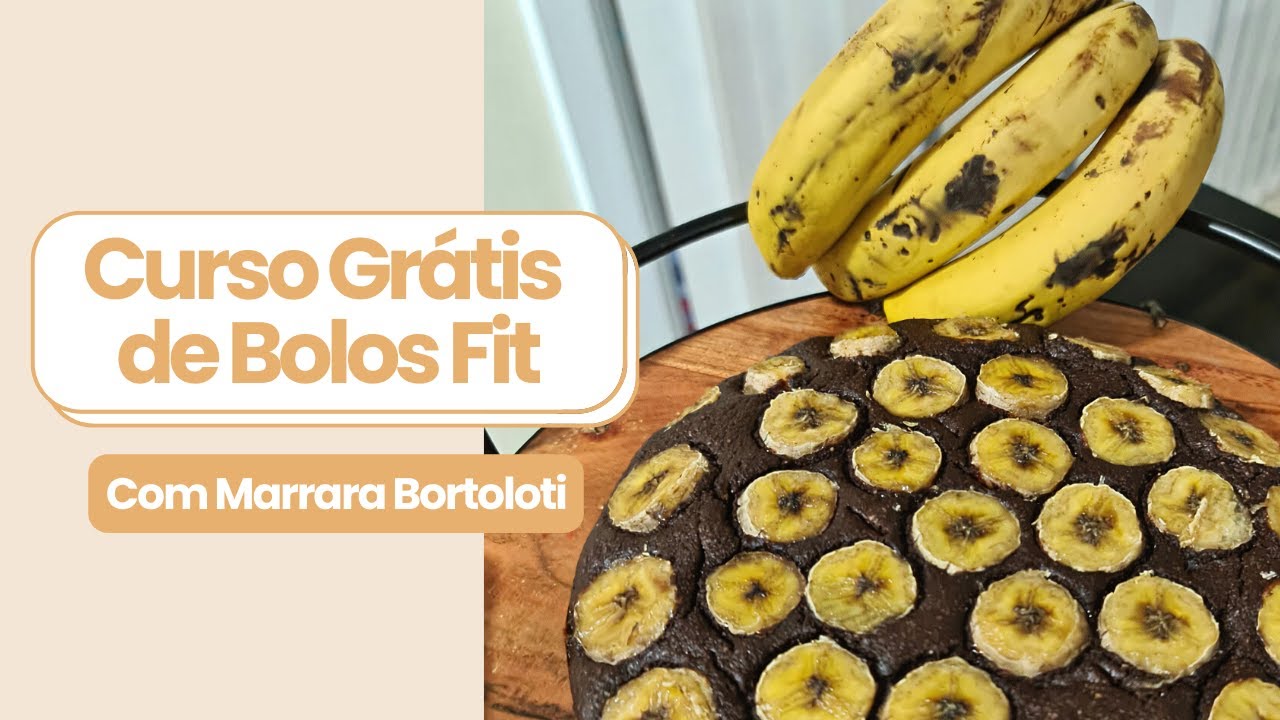 CURSO ONLINE E GRÁTIS DE BOLO FITNESS