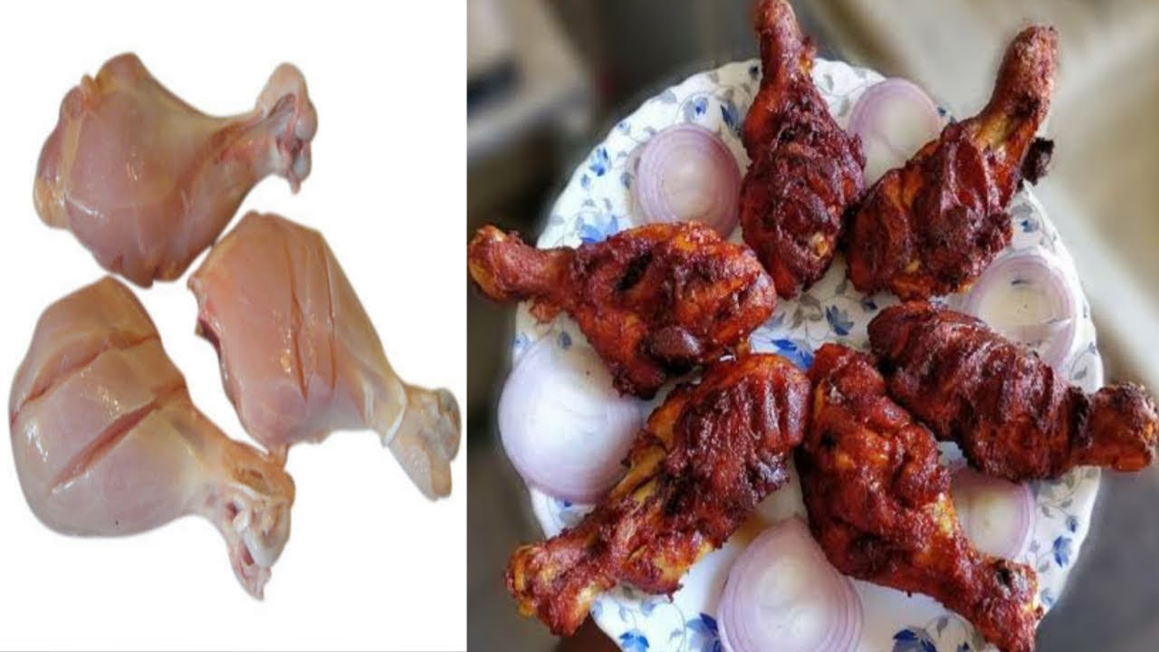 ಸಖತ್ ಟೇಸ್ಟಿ ಚಿಕನ್ ಲೆಗ್ ಪೀಸ್ ಕಬಾಬ್ | CHICKEN LEG PIECE KABAB | HEALTHY VILLAGE FOOD