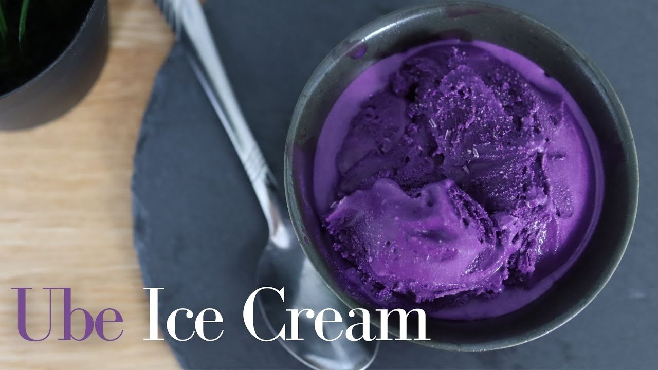 3 Ingredient Ube Ice Cream | Cuisinart ICE-21P1 Ice Cream Maker