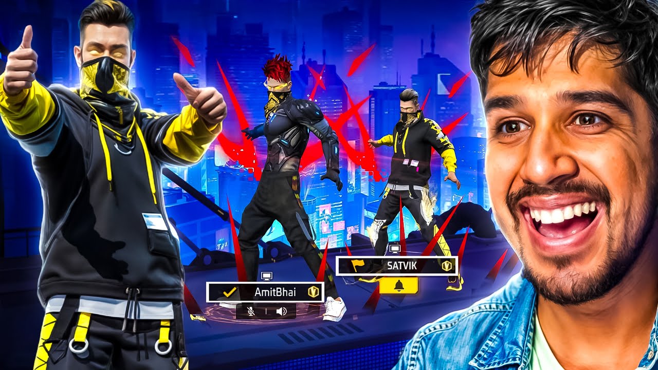 SATVIK pranked AMIT BHAI