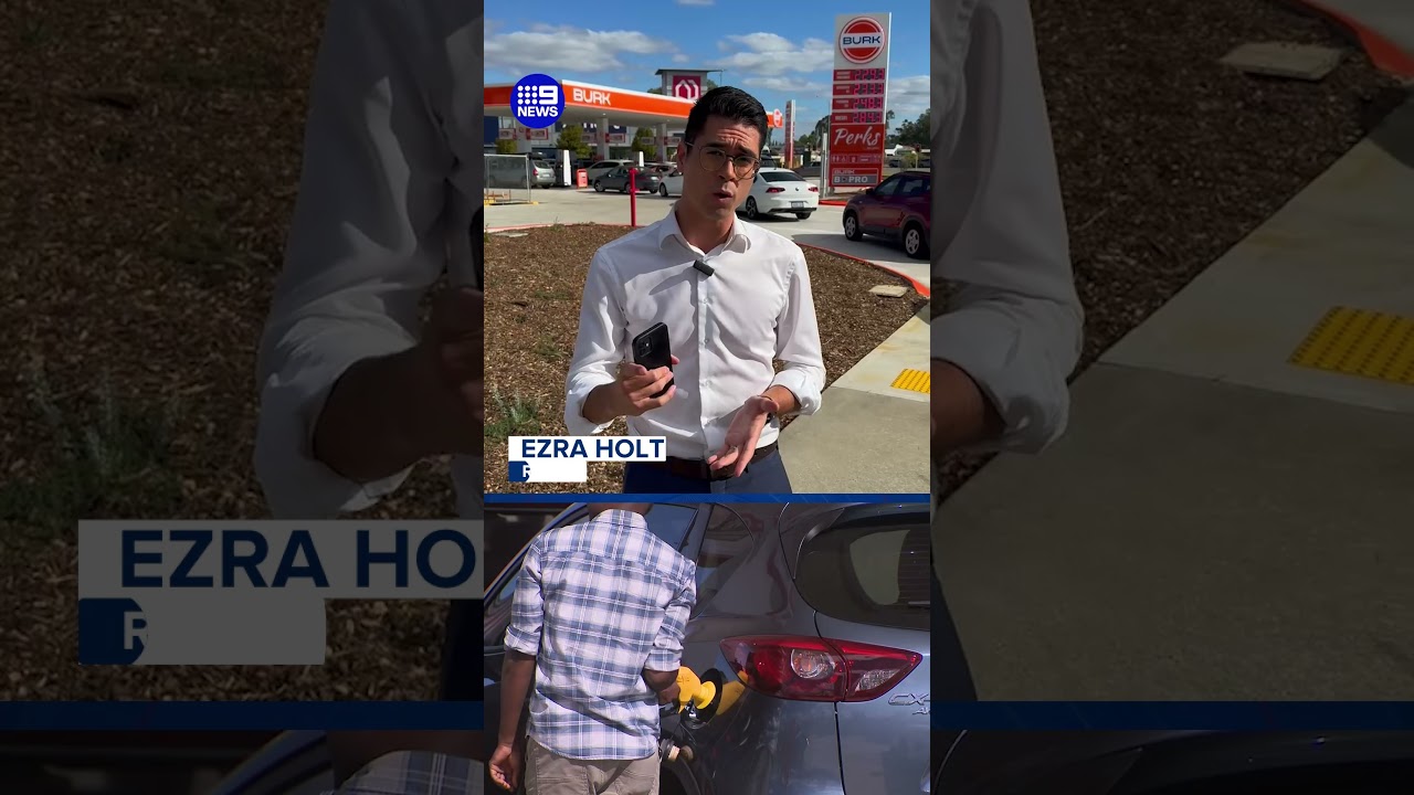 Massive queues for cheapest petrol stations | 9 News Australia