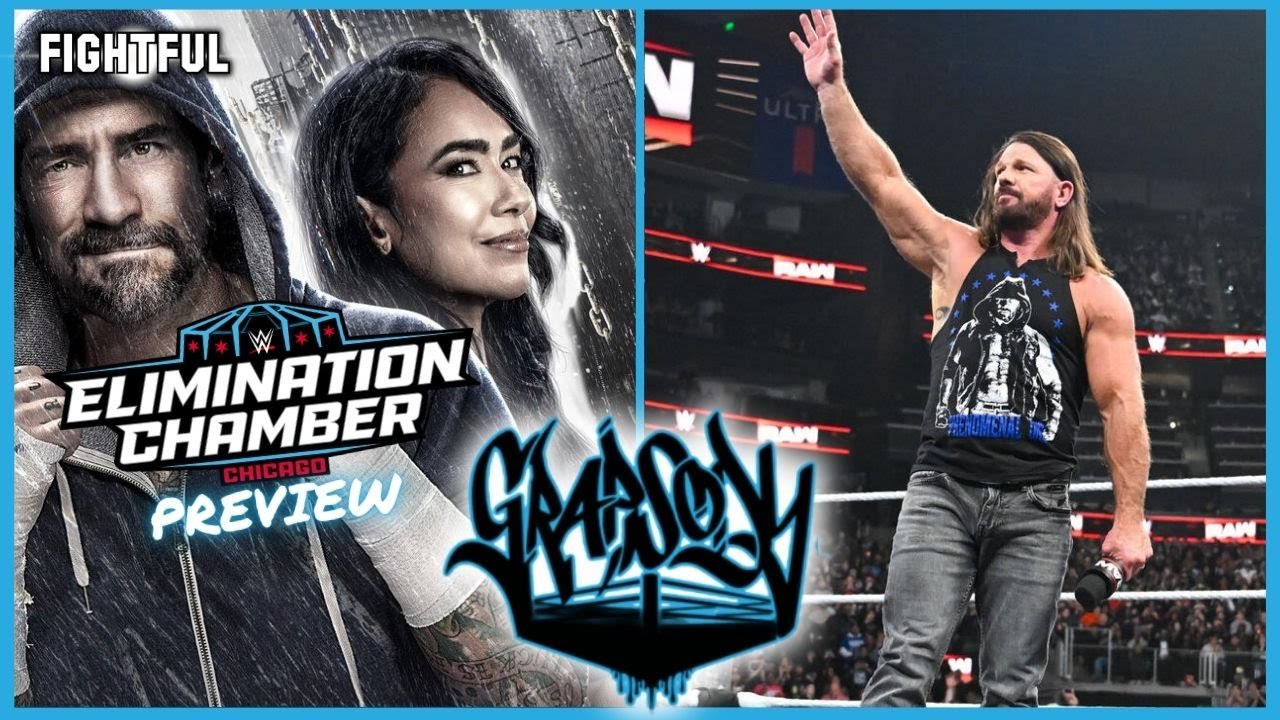 NJPW New Beginning USA Review, WWE Elimination Chamber Preview, AJ Styles | Grapsody 2/28/26