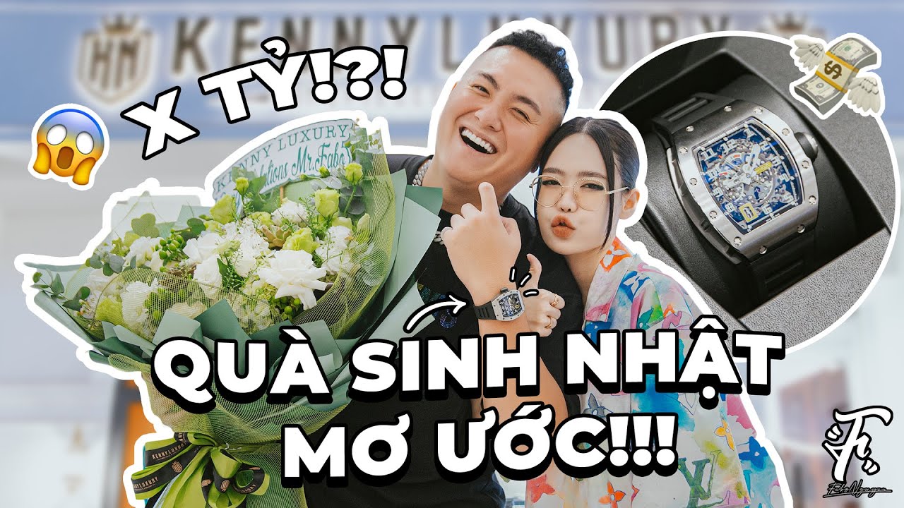 Ny Bất Ngờ Tặng M&oacute;n Qu&agrave; Sinh Nhật Mơ Ước Của M&igrave;nh! ( Richard Mille 030)