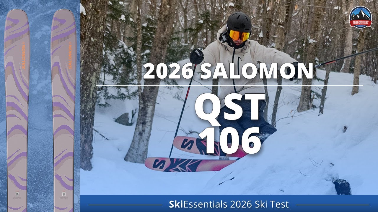Обзор лыж Salomon QST 106 2026 года — SkiEssentials