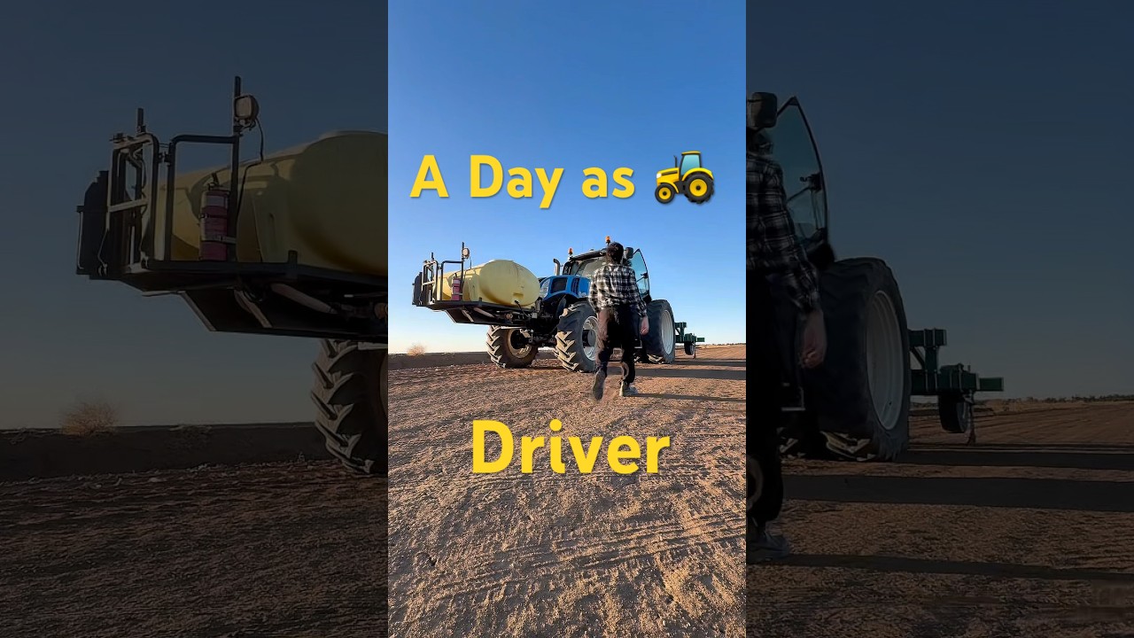 A day as tractor driver in Australia. #tractor #australia #driver #travel #blogger