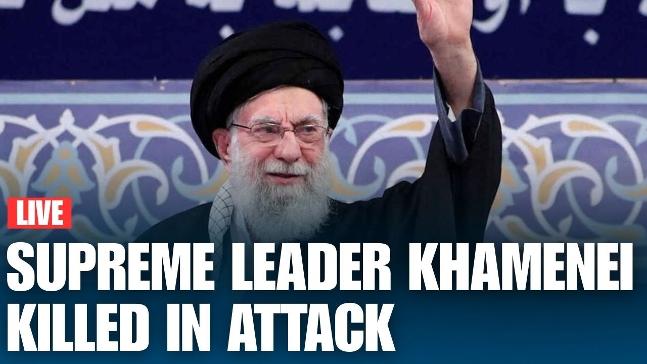 Khamenei Death News LIVE | Iranian State Media Confirms Khamenei&rsquo;s Death | Iran News | Breaking News