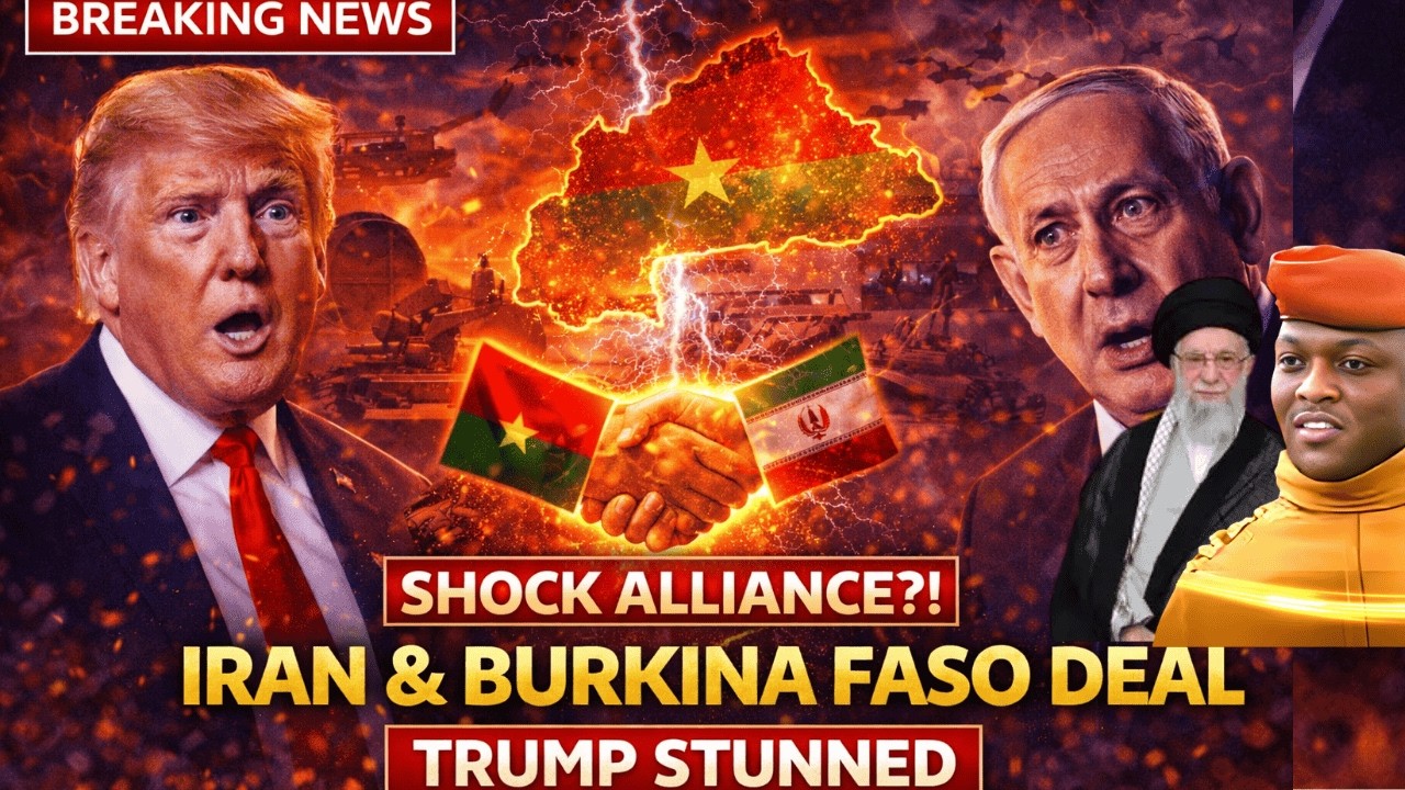 Trump Furious As BURKINA FASO Signs Military Pact With IRAN!