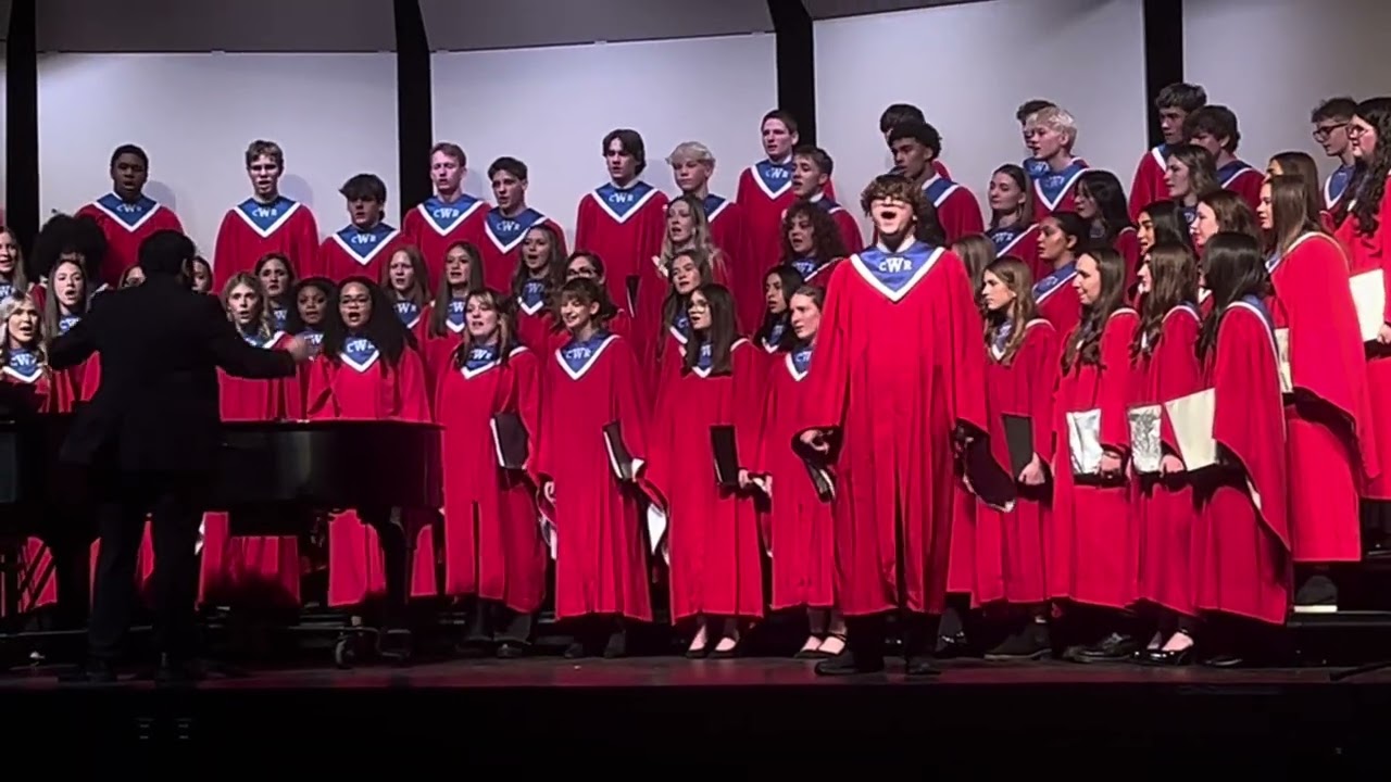 CR Wash Winter Choral Concert 2025 ~ Concert Choir ~ Tshela Moya/Ke ma yo Morena 