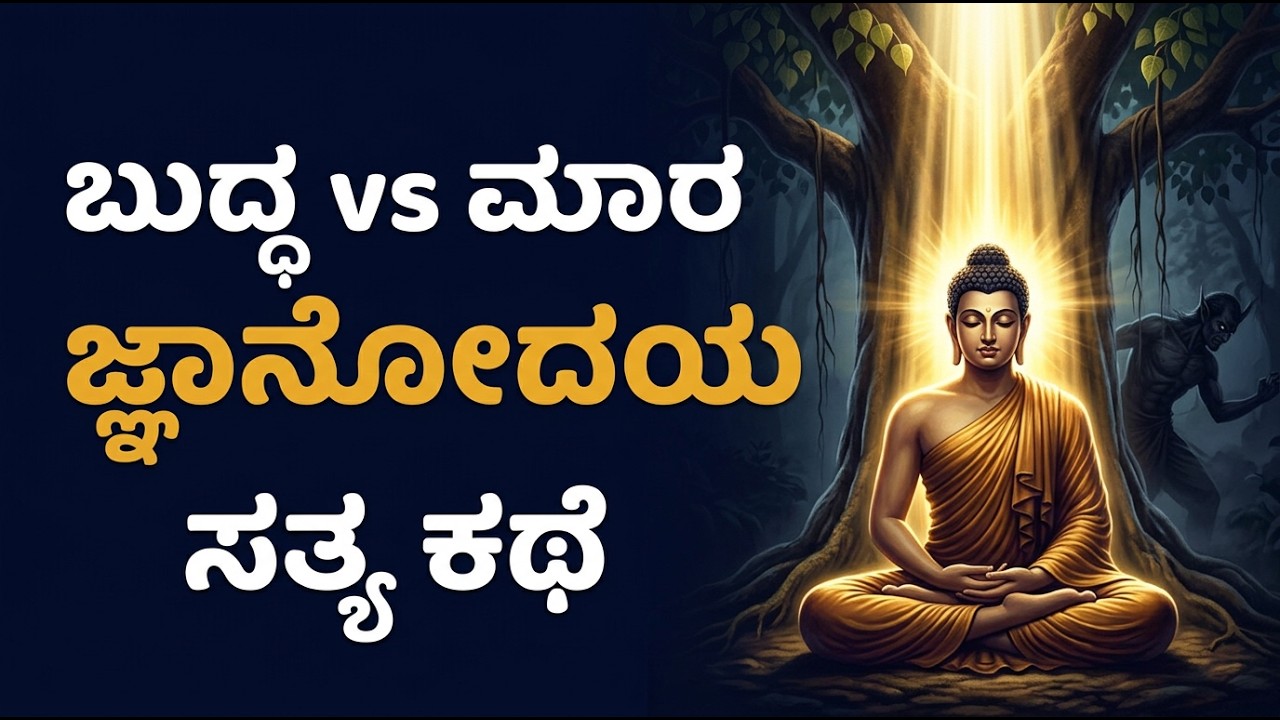 Buddha vs Mara | ಮಾರ ಸೋತ ಕ್ಷಣ! (Enlightenment Story)