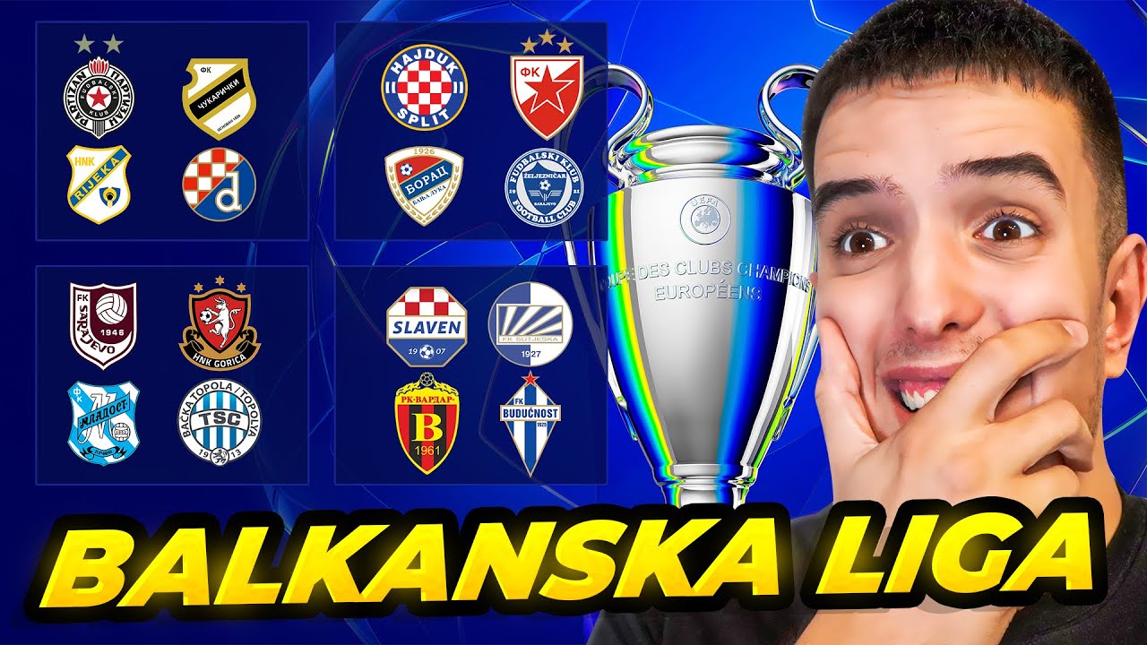 NAPRAVIO SAM BALKANSKU LIGU ŠAMPIONA I EVO KO JE OSVOJIO!? 😱