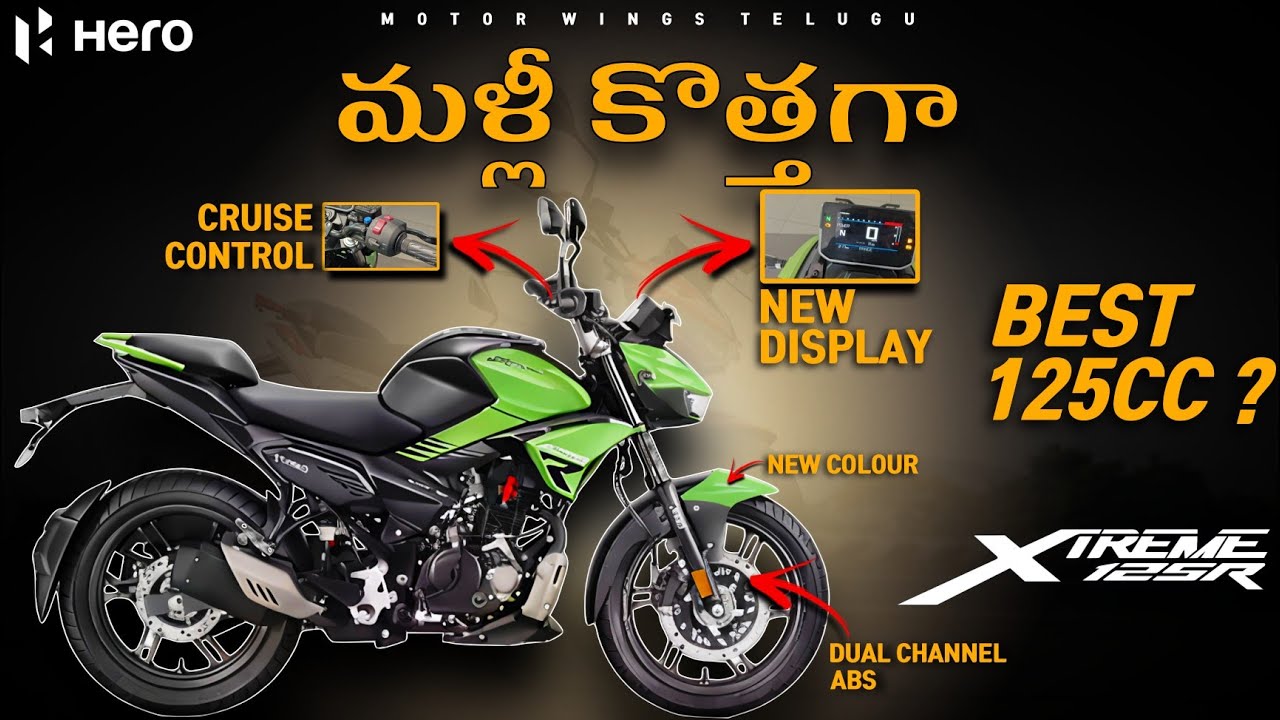 All-New Hero Xtreme 125R Launched! | Aggressive Design & Smart Tech Explained ⚡