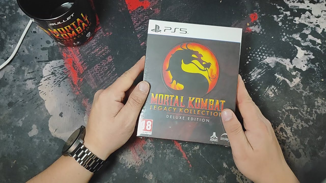 MORTAL KOMBAT: LEGACY KOLLECTION (DELUXE EDITION) UNBOXING \PS5