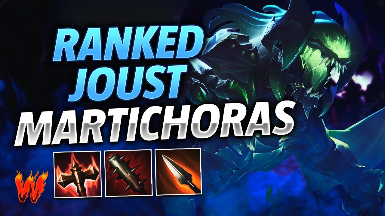 MARTICHORAS, HAY QUE PONERSE SERIO CON LAS CALLS? XD - Warchi - Smite Ranked Joust