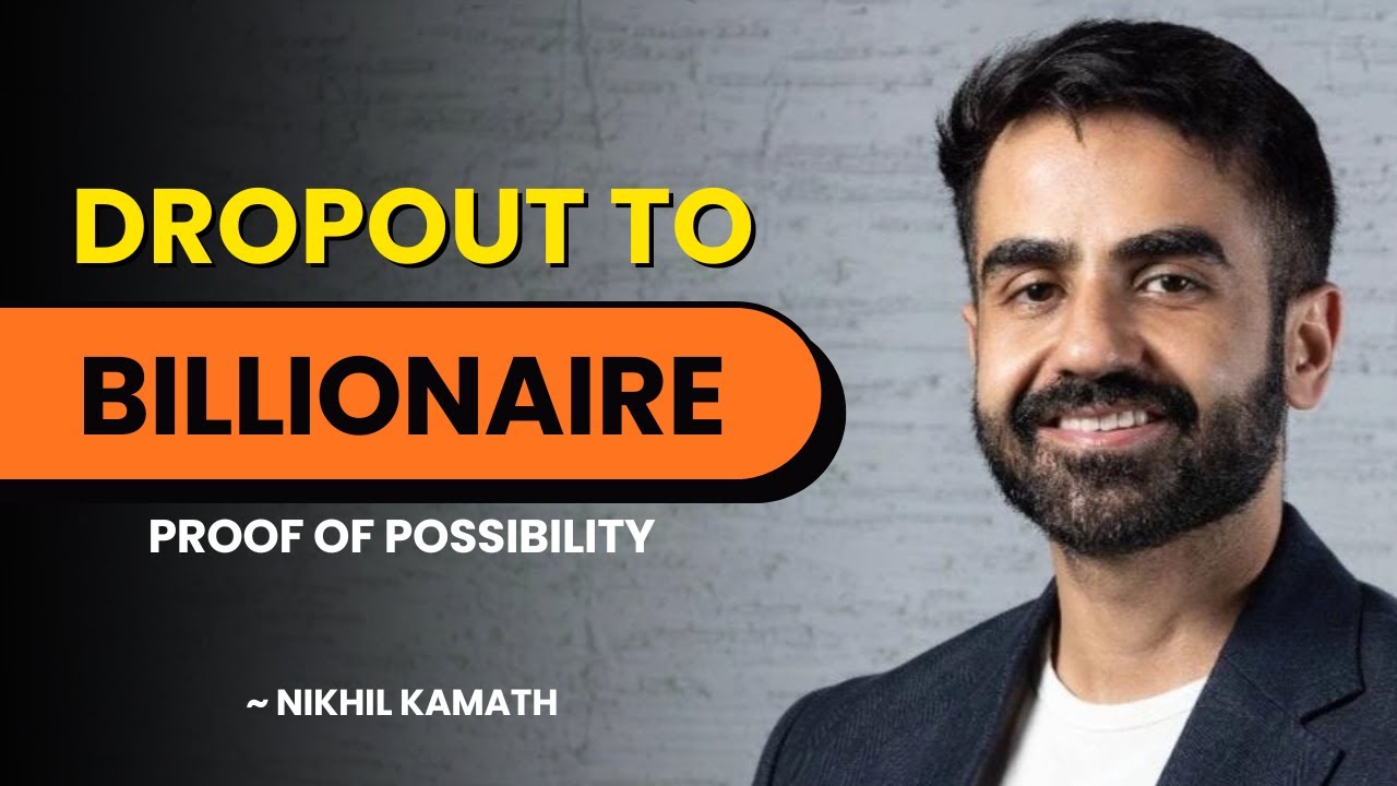 Nikhil Kamath Success Story: From Dropout to Billionaire | Zerodha Founder Motivation
