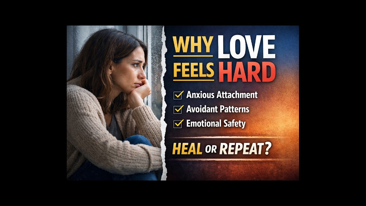 Why Love Feels Hard (Attachment, and Emotional Safety)