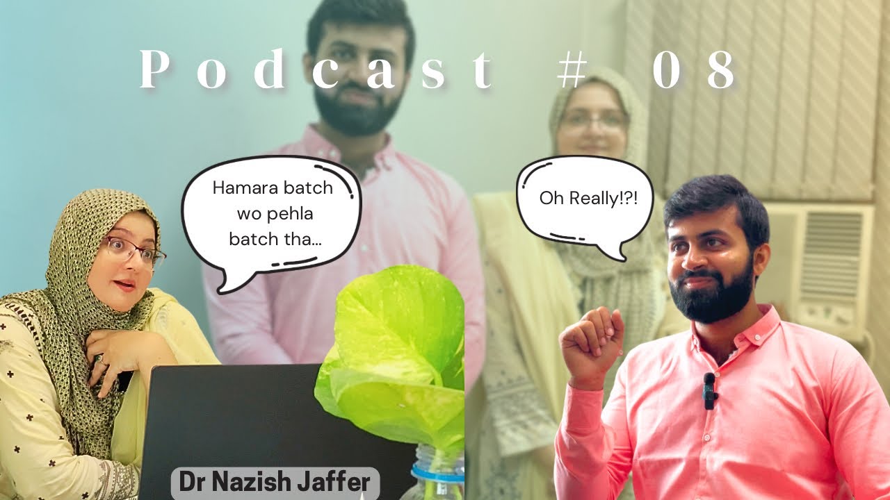 Listen to the inspirational medical life journey of Dr Nazish Jaffer || Podcast # 08 || Pathology