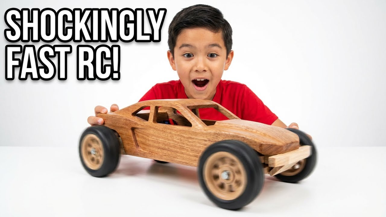 This Wooden RC Car is Shockingly Fast