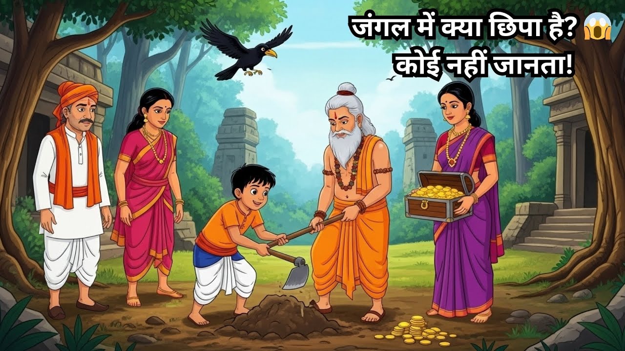 गरीब कढ़ी चावल वाला | Gareeb Kadi Chawal Wala | Hindi Moral Story | Cartoon Hindi Kahani