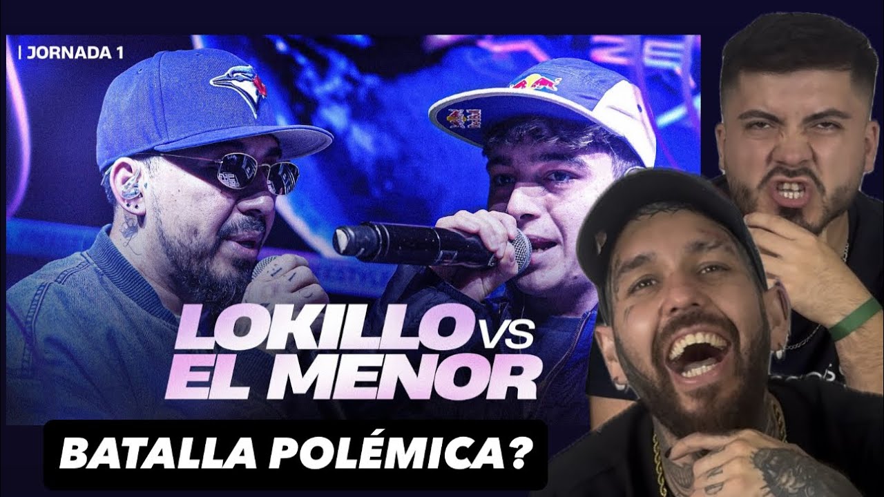 HOST Y JURADO CHILENOS 🇨🇱 Reaccionan a EL MENOR VS LOKILLO / FMS WORLD SERIES JORNADA 1