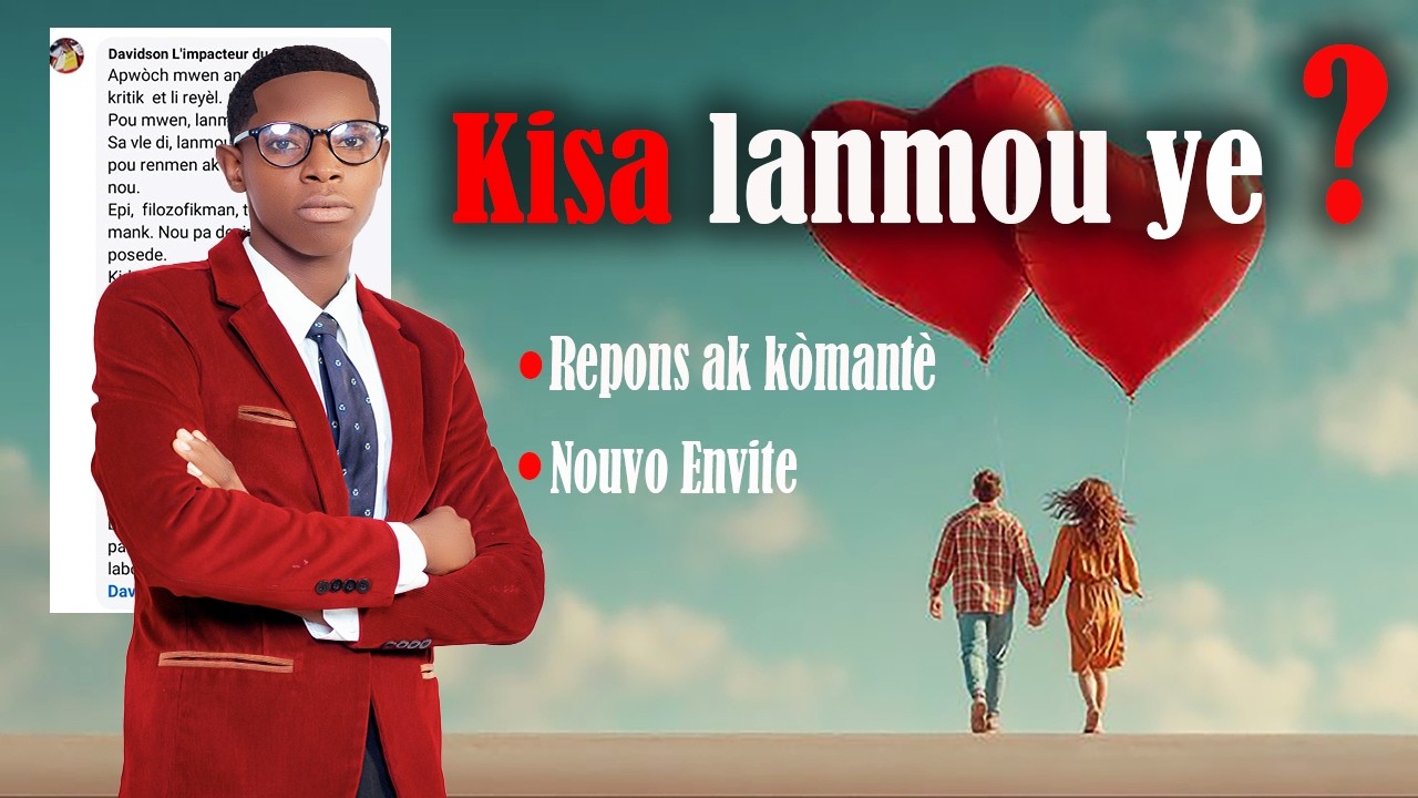 Ti koze sou lanmou : Djimmy  resevwa LOUIS Frantz
