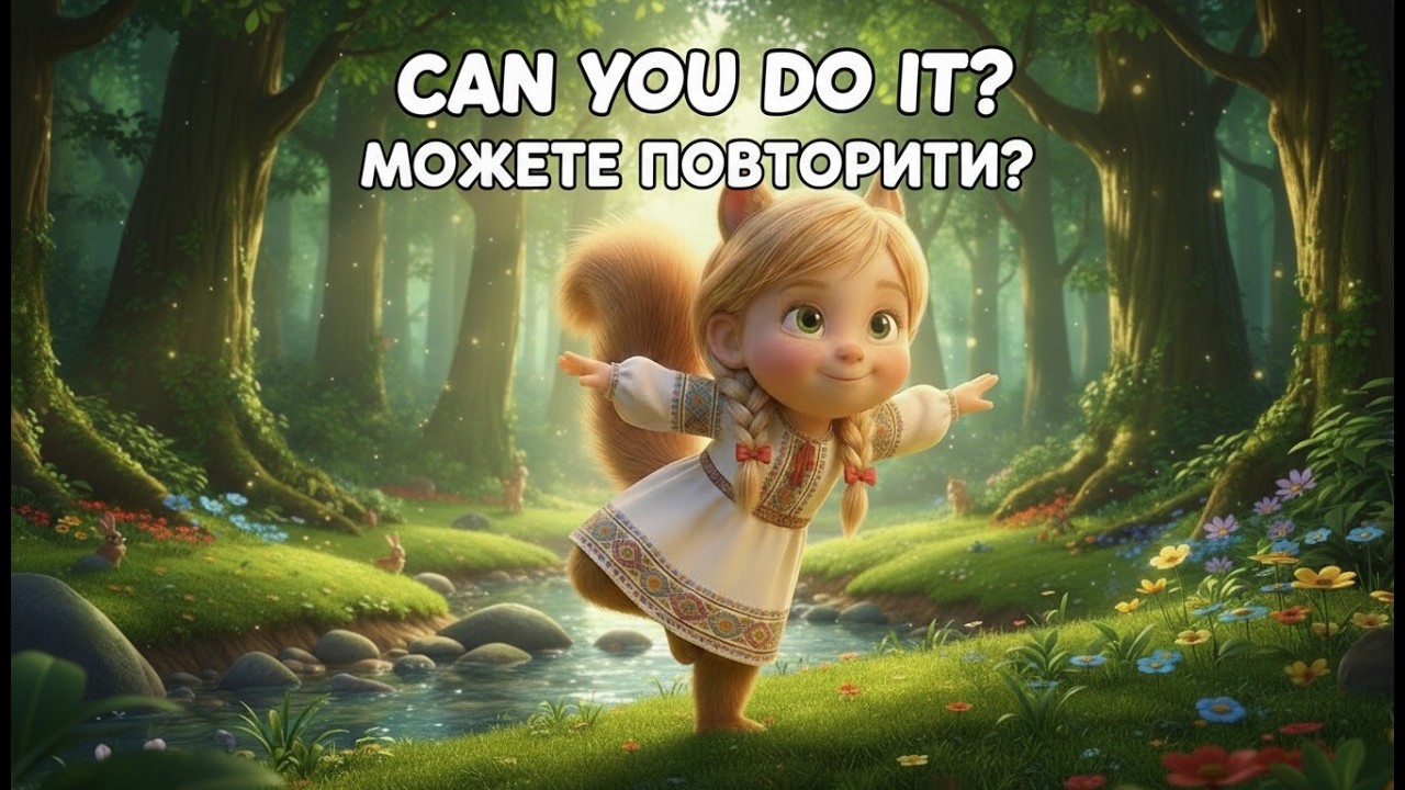 10 Йога поз для дитини. ЗМОЖЕШ ПОВТОРИТИ? 🧘‍♀️ Йога-Челендж для дітей (Дуже смішно!)