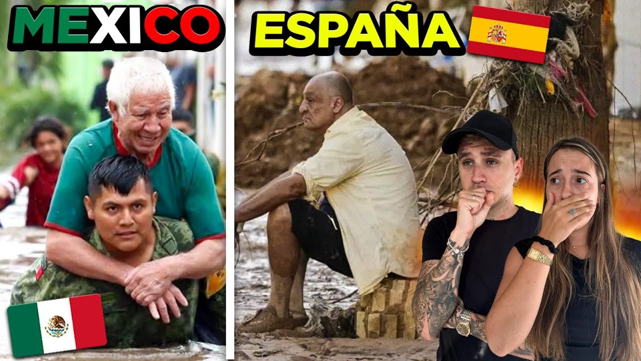 ASÍ ACTÚA MÉXICO vs ESPAÑA en CATÁSTROFES NATURALES 😭🇲🇽 **es un orgullo vivir en este país**