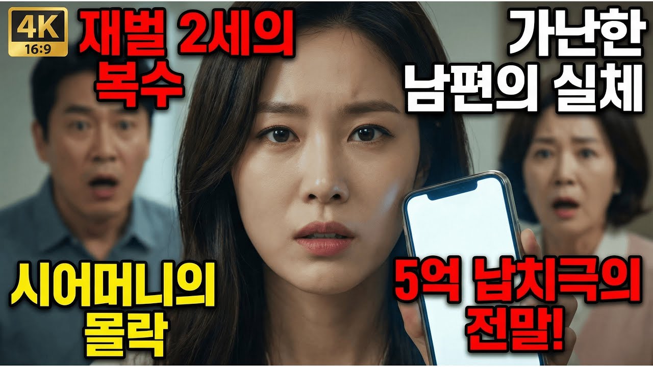 재벌가 딸인 걸 숨기고 결혼했더니 시어머니는 나를 시골뜨기라 부르고 남편은 뺨을 때렸다