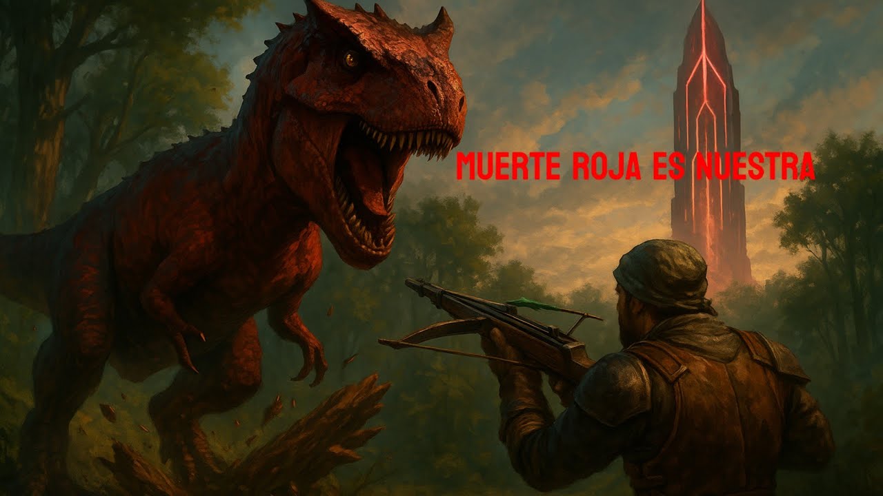 ¡MUERTE ROJA ES NUESTRA! 🩸 La Carnotaurus más letal de ARK | ARK Park Ep. 3