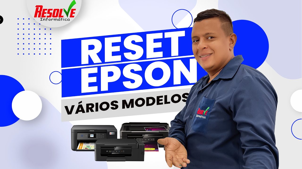 ✅ Aprenda tudo sobre o Reset da almofada Epson! Vários Modelos!